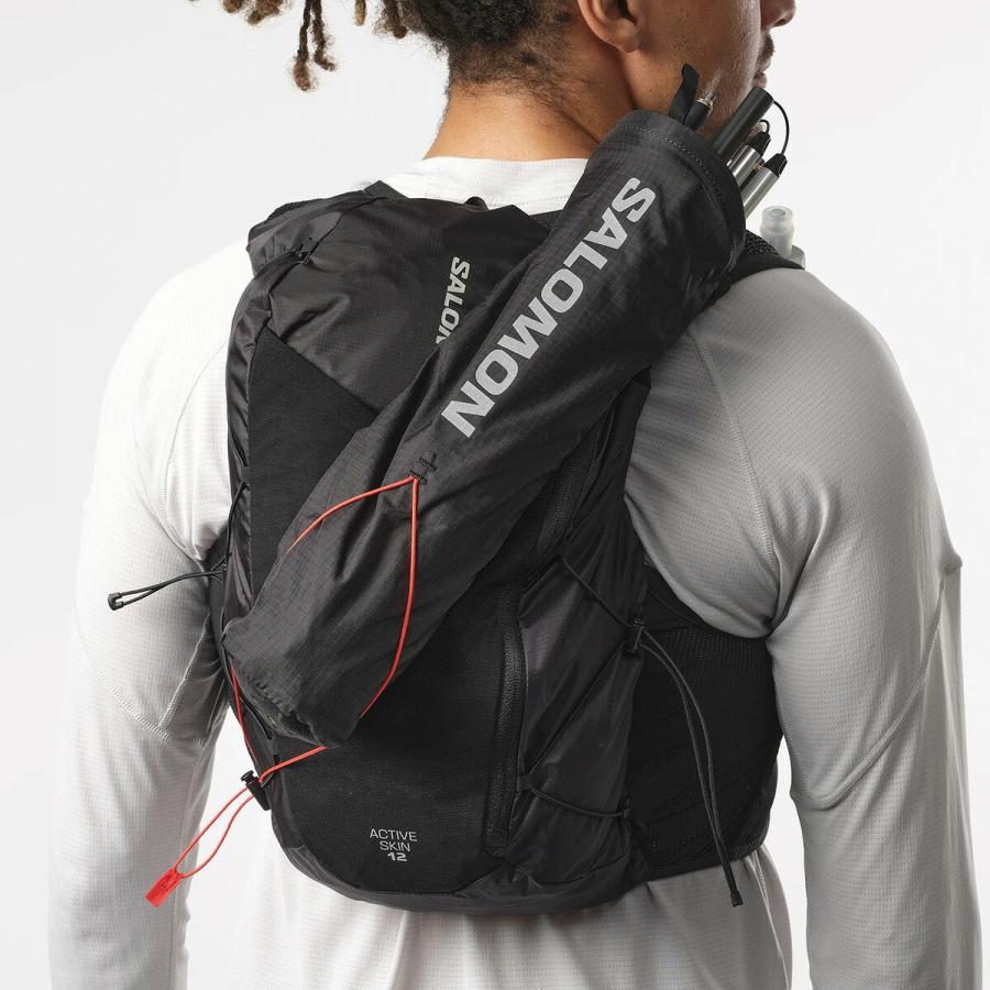 SALOMON（サロモン） アクティブスキン 12 ブラック メタル SALOMON