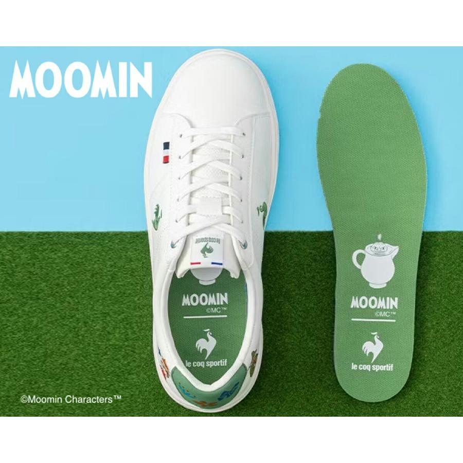 le coq sportif（ルコックスポルティフ） LCS シェル バウンド ムーミン ホワイト le coq sportif LCS ...