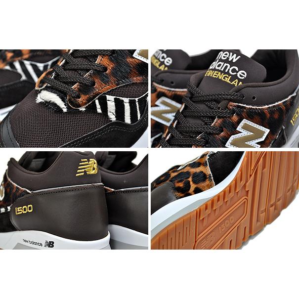 ニューバランス M1500 UK NEW BALANCE M1500CZK Made in England BROWN width D スニーカー ブラウン ゴールド アニマル 1500 WILD LIFE｜ltd-online｜04