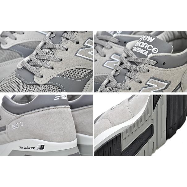 ニューバランス M1500 UK NEW BALANCE M1500PGL Width D Made in England GRAY U.K グレー GREY スニーカー ピッグスキンスエード CLASSIC PACK｜ltd-online｜04