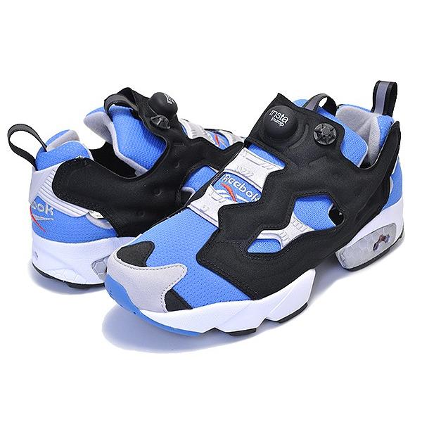 リーボック インスタポンプフューリー サックス REEBOK INSTAPUMP FURY OG echo blue/black/steel m48756 25周年 サックス ポンプ スニーカー スリッポン｜ltd-online｜02