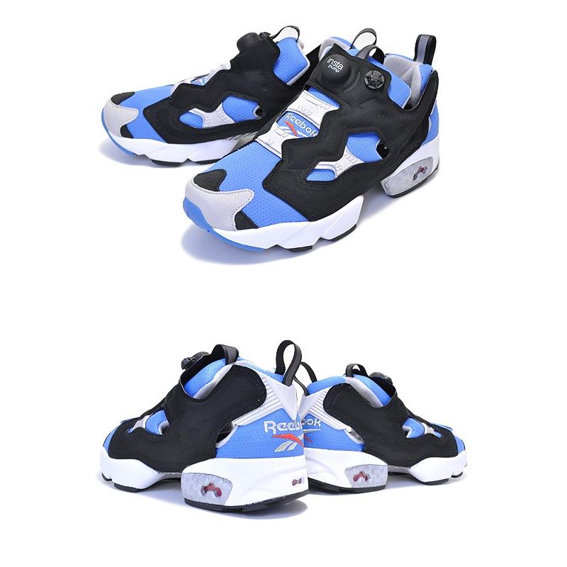 リーボック インスタポンプフューリー サックス REEBOK INSTAPUMP FURY OG echo blue/black/steel m48756 25周年 サックス ポンプ スニーカー スリッポン｜ltd-online｜03