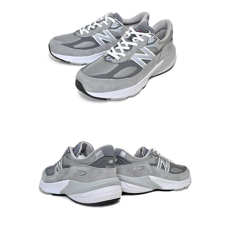 ニューバランス M990 V6 2E NEW BALANCE M990GL6 MADE IN U.S.A. width 2E GRAY メンズ スニーカー グレー NB GREY ワイズ EE｜ltd-online｜03