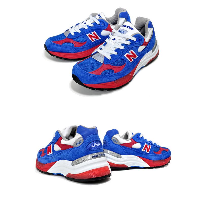 ニューバランス M992 NEW BALANCE M992CC MADE IN U.S.A. width: D USA TRICO Blue/Red ブルー レッド｜ltd-online｜03