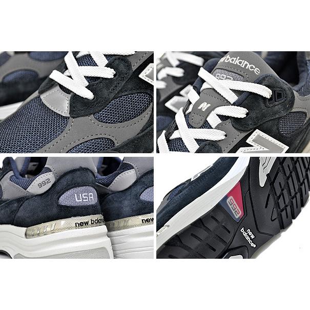 ニューバランス M992 NEW BALANCE M992GG MADE IN U.S.A. width:D NAVY スニーカー NB 992  ネイビー スウェード メンズ ワイズ D