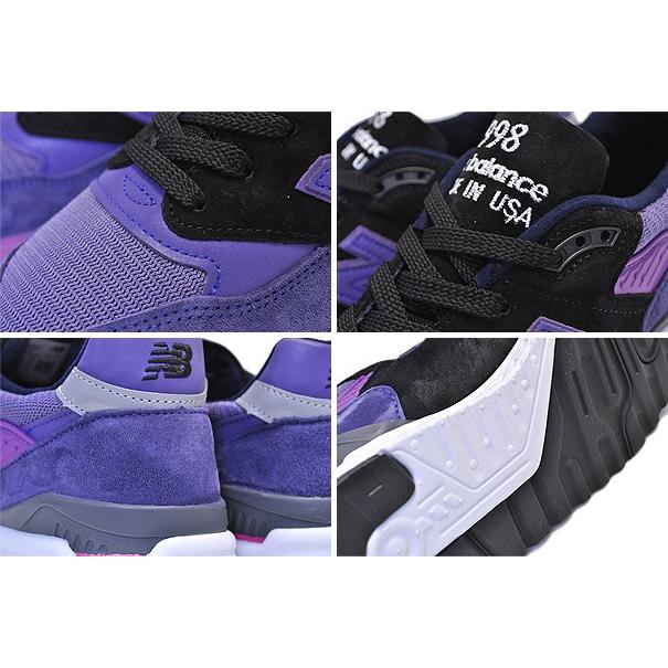 NEW BALANCE M998BLD MADE IN U.S.A. ニューバランス M998 スニーカー メンズ NB 998 width D スウェード BLACK PURPLE ワイズ D New Balance（ニューバランス） M998 NEW BALANCE M998BLD MADE IN