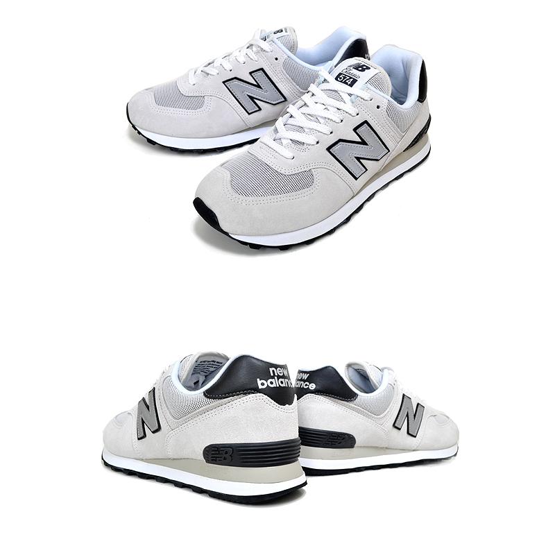 ニューバランス 574 NEW BALANCE ML574BH2 width D WHITE メンズ スニーカー ホワイト ブラック シルバー 700｜ltd-online｜03