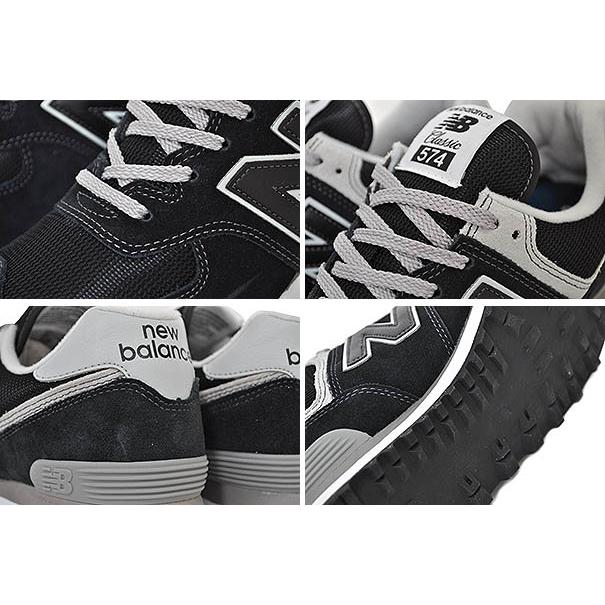 574シリーズ ニューバランス 574 NEW BALANCE ML574EVB width D BLACK