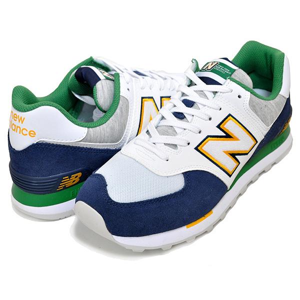 574シリーズ ニューバランス 574 NEW BALANCE ML574NLB width D white
