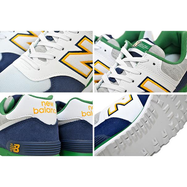 574シリーズ ニューバランス 574 NEW BALANCE ML574NLB width D white