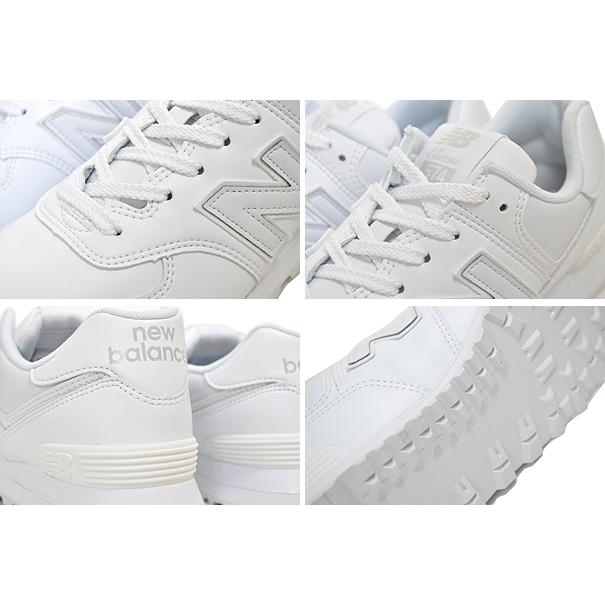 574シリーズ ニューバランス 574 NEW BALANCE ML574SNA width D WHITE