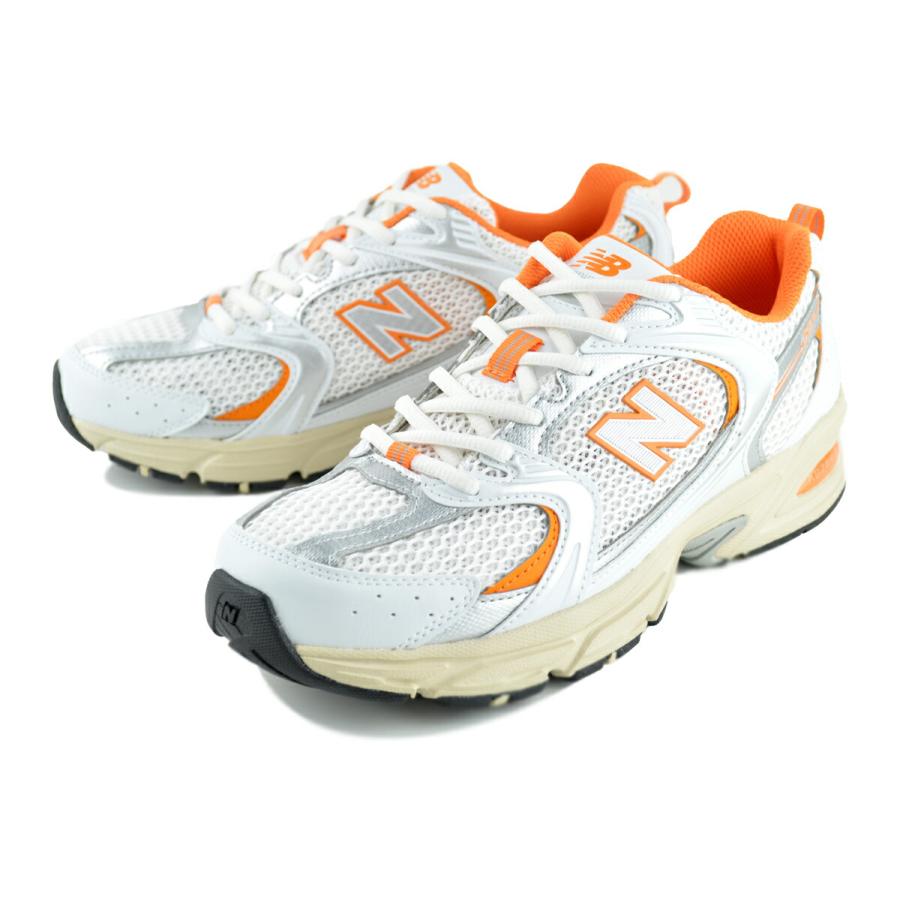New Balance（ニューバランス） 530 ホワイト オレンジ NEW BALANCE