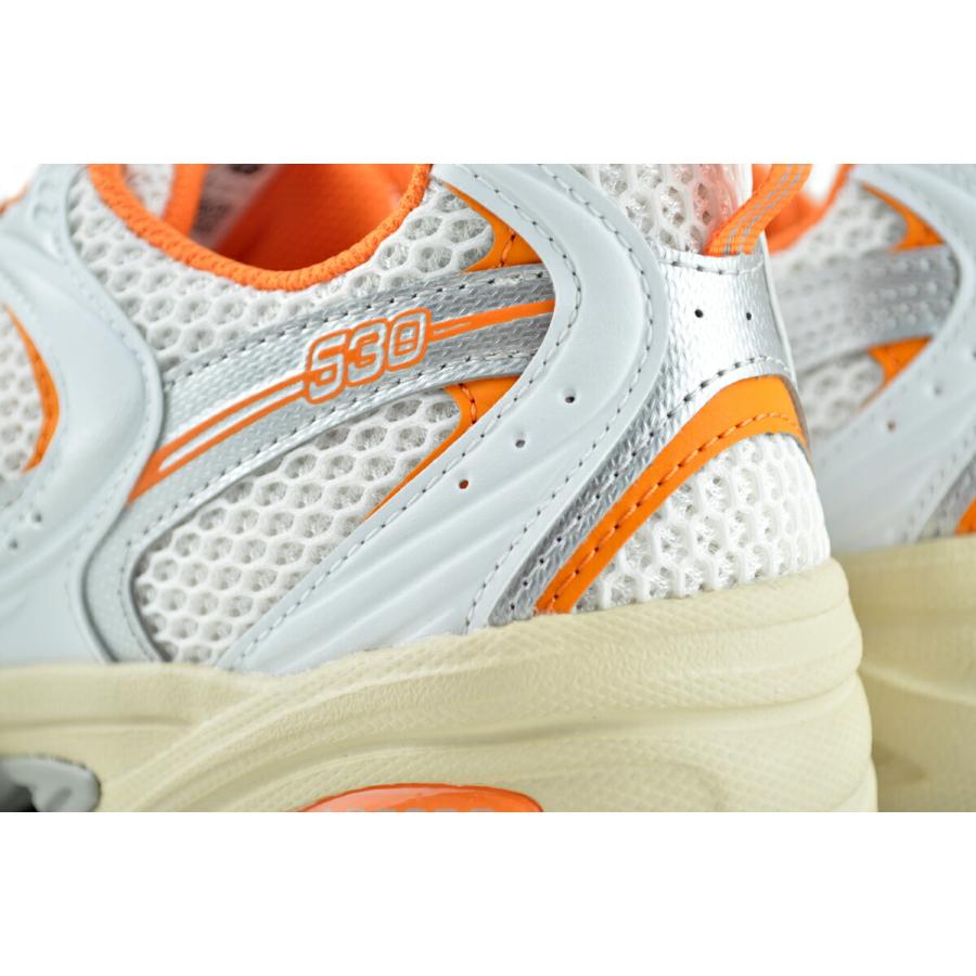 New Balance（ニューバランス） 530 ホワイト オレンジ NEW BALANCE