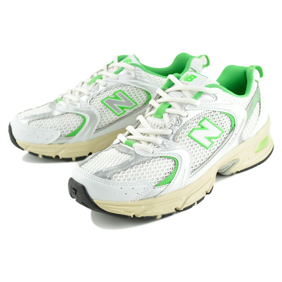 New Balance（ニューバランス） 530 ホワイト グリーン NEW BALANCE