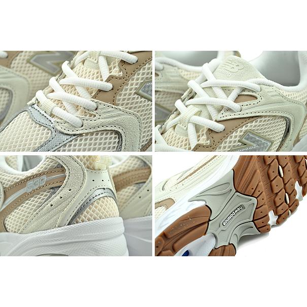 NEW BALANCE MR530GB Brown Beige width D ニューバランス 530 レディース スニーカー メッシュ ABZORB New Balance（ニューバランス） 530 NEW BALANCE MR530GB Brown Beige