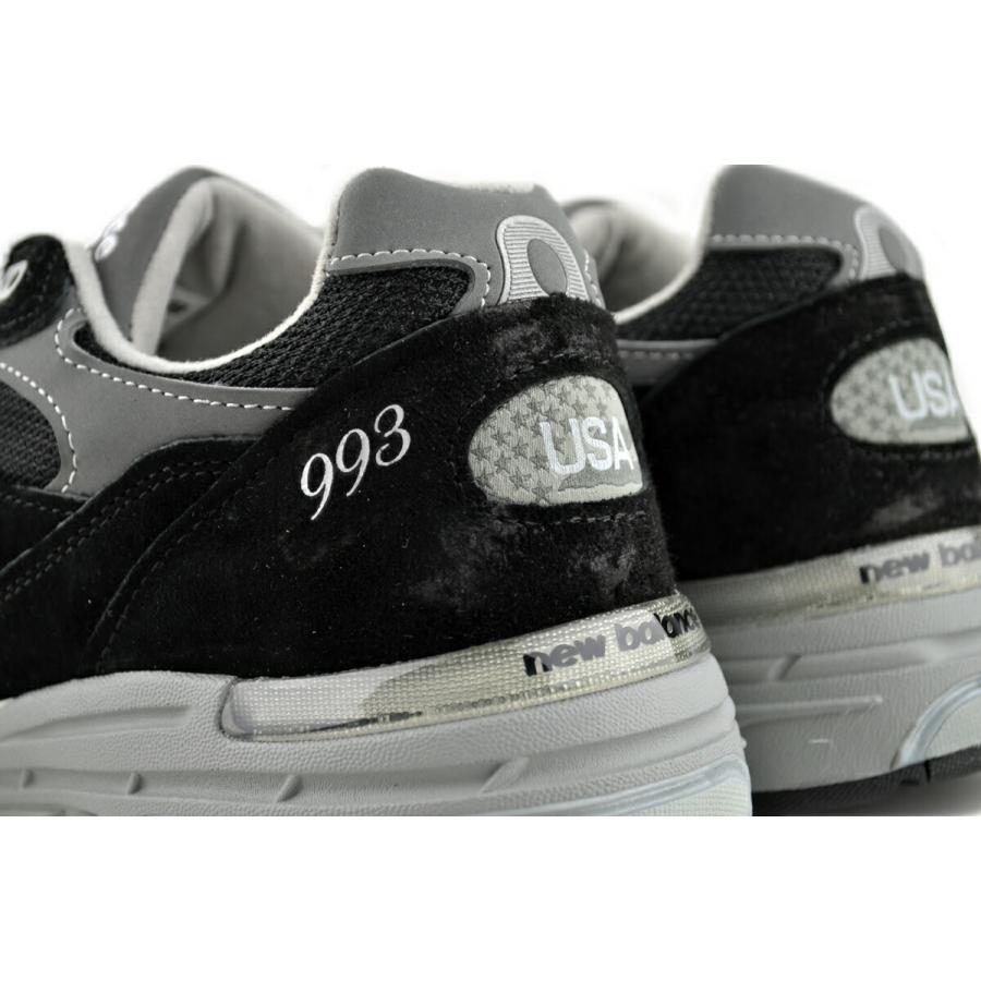 ニューバランス MR993BK メイド イン U.S.A ワイド 2E ブラック グレー ホワイト NEW BALANCE MR993BK MADE IN U.S.A. width: 2E BLACK GRAY WHITE mr993bk-2eの画像