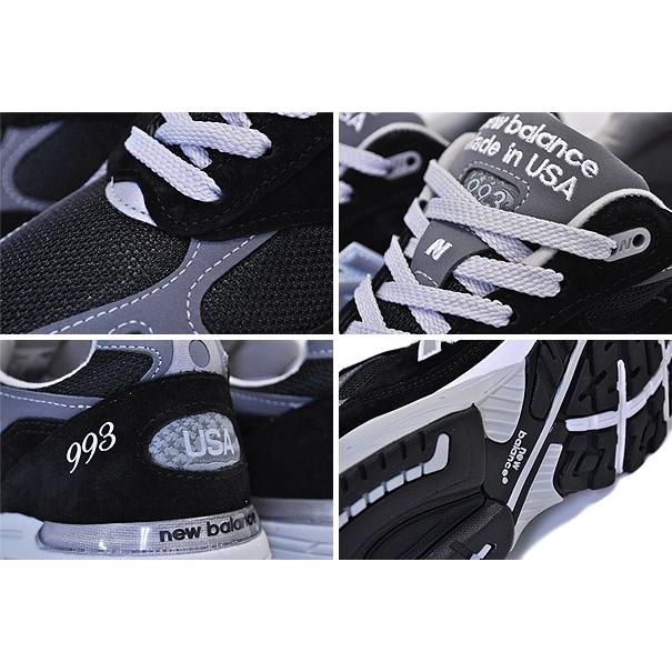 ニューバランス MR993 NEW BALANCE MR993BK MADE IN U.S.A. BLACK メンズ ブラック スウェード NB 993 USA ワイズ D｜ltd-online｜04