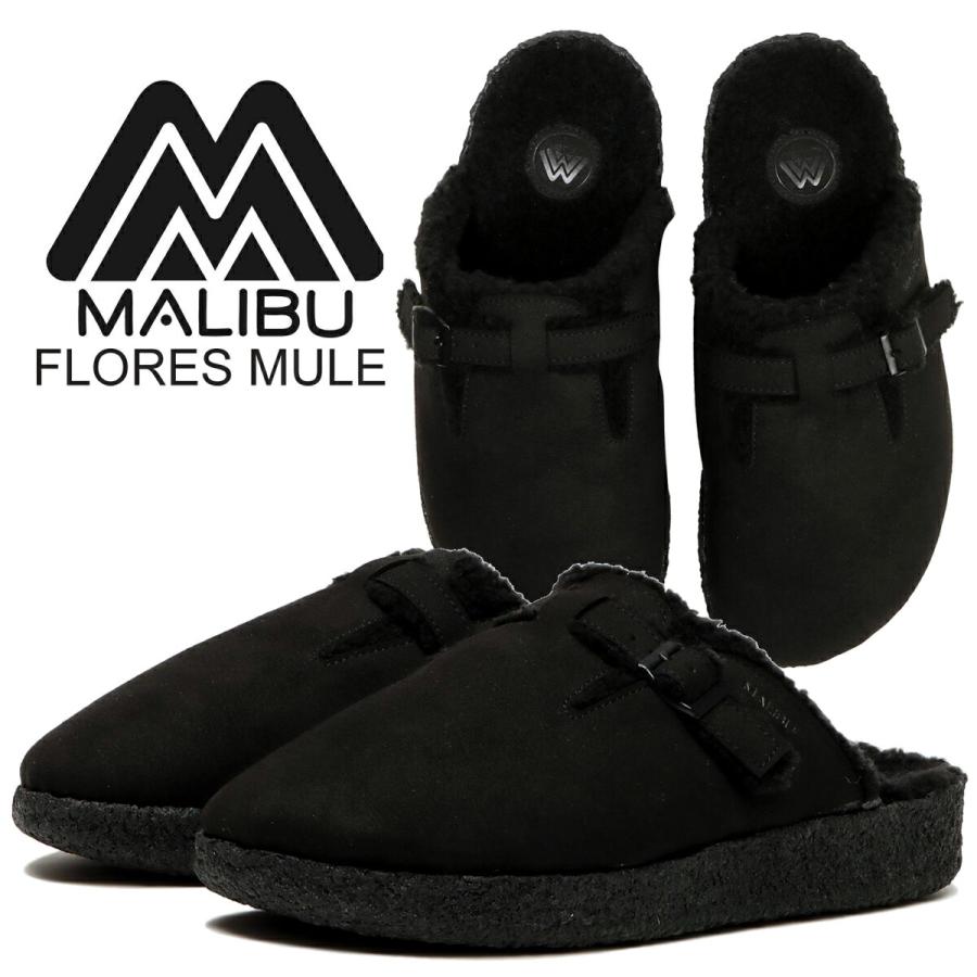 MALIBU SANDALS（マリブサンダルズ） フローレス ミュール ブラック