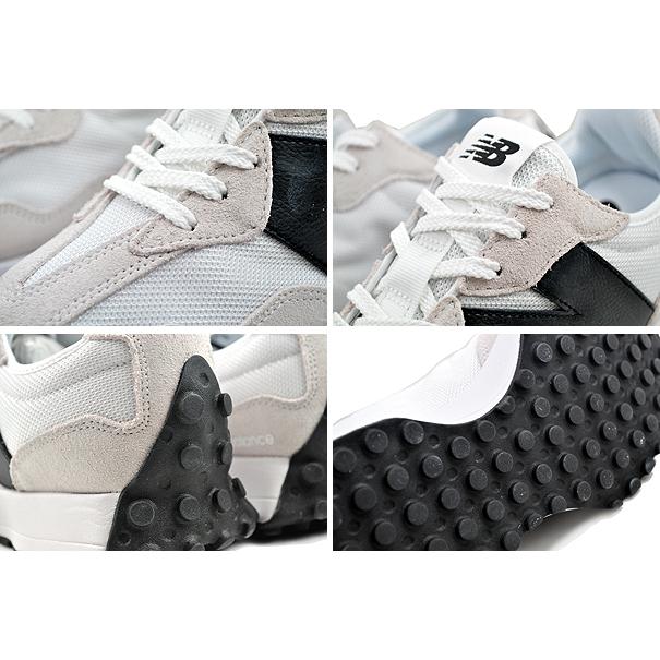 ニューバランス 327 NEW BALANCE MS327CWB Width D White/Black レディース スニーカー ホワイト ブラック｜ltd-online｜04