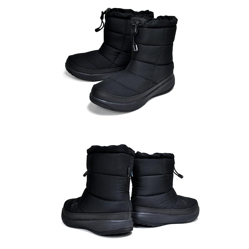 ノースフェイス ウィメンズ ヌプシブーツ 7 THE NORTH FACE W NUPTSE BOOTIE WP VII BLACK nfw51975-k ウォータープルーフ ブラック BLACK レディース 撥水｜ltd-online｜03