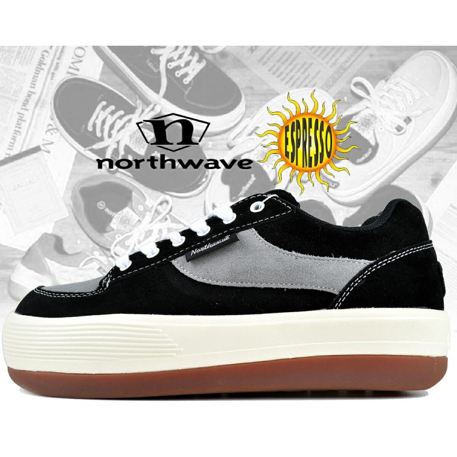 NORTHWAVE（ノースウェーブ） エスプレッソ スエード ブラック グレー