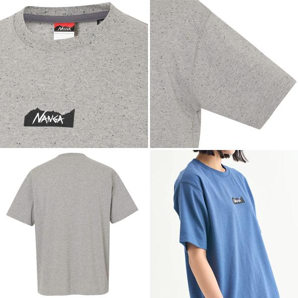 ナンガ エコハイブリッド マウンテンロゴ ティー NANGA ECO HYBRID MT LOGO TEE nw2211-1g208 リサイクルコットン Ferre Yarn 4COLOR アウトドア Tシャツ｜ltd-online｜07