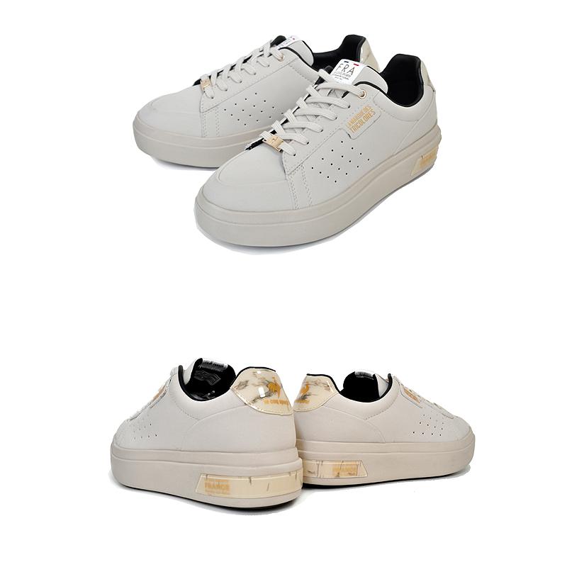 ルコックスポルティフ ラ セーヴル PF le coq sportif LA SEVRES PF MILK BEIGE ql3ujc50mb ミルクベージュ レディース スニーカー 防水設計 晴雨兼用 厚底 消臭｜ltd-online｜03