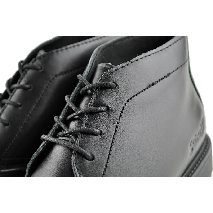 Schott N.Y.C（ショット） チャッカ ブーツ ブラック Schott CHUKA