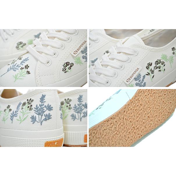 SUPERGA（スペルガ） 2750 SUPERGA 2750 ORGANIC FLOWERS EMBROIDERY