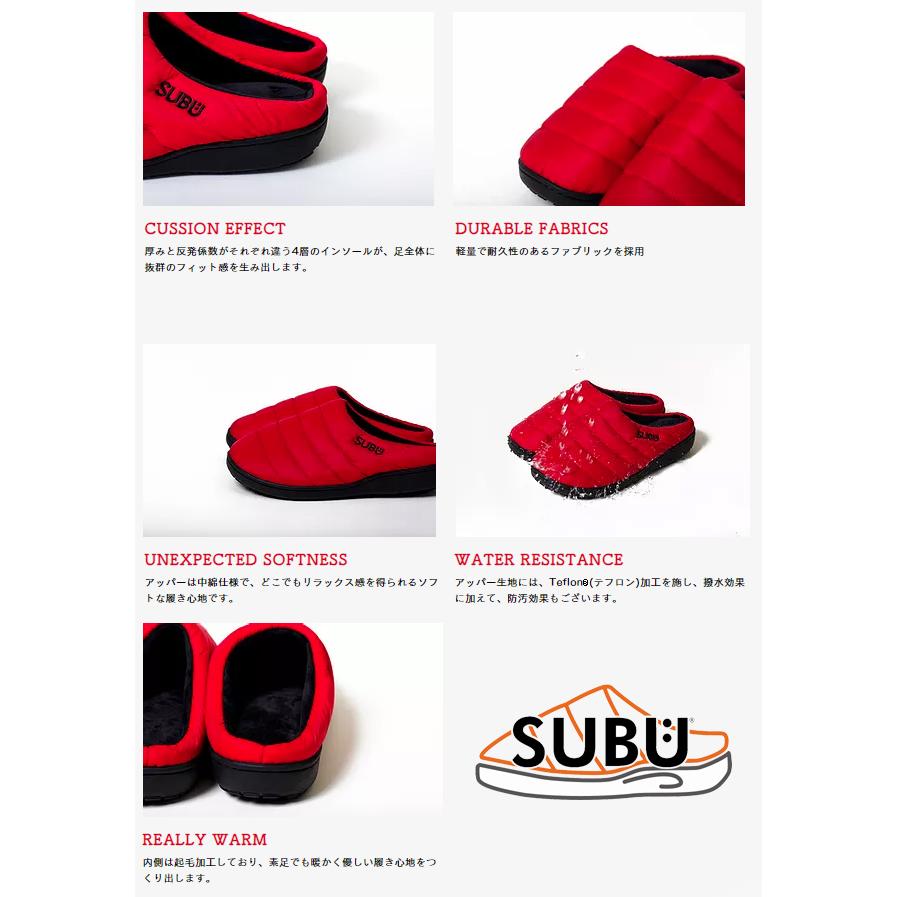 SUBU（スブ） ウインターサンダル SUBU WINTER SANDALS 7COLOR メンズ