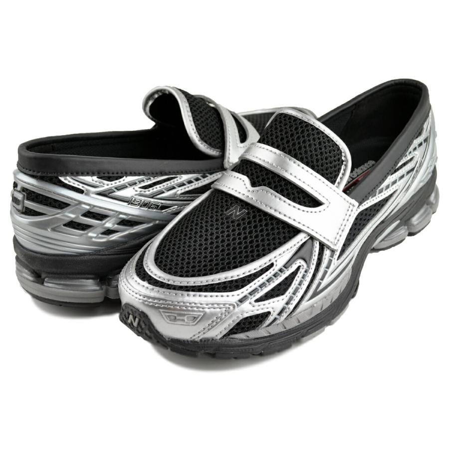 靴 New Balance U1906LOC BLACK SILVER New Balance 1906L Silver Metallic Black Men's - U1906LOC - US