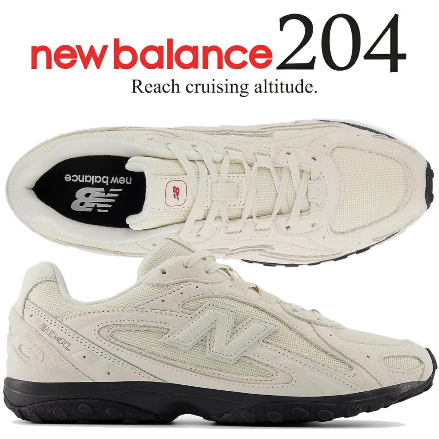 New Balance（ニューバランス） U204L リネン シャドウレッド ブラック