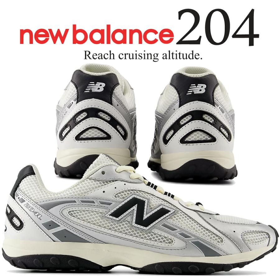 New Balance（ニューバランス） 204L シルバーメタリック ブラック NEW