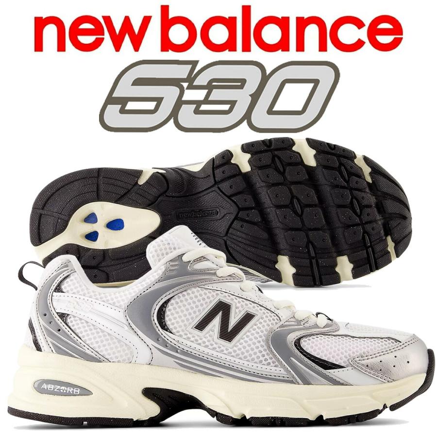 New Balance（ニューバランス） 530 ホワイト シルバー NEW BALANCE