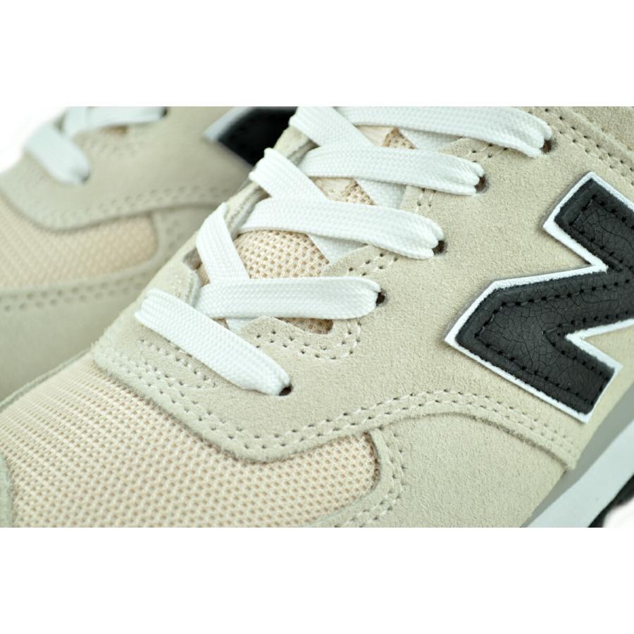 New Balance（ニューバランス） 574 ビスク ブラック ホワイト NEW