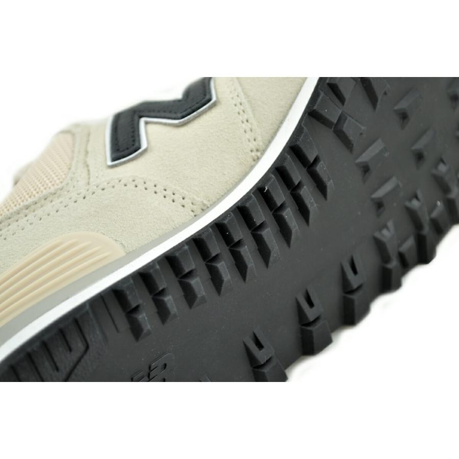 New Balance　U574BBG 23cm ベージュ ブラック スニーカー New Balance（ニューバランス） 574 ビスク ブラック ホワイト NEW
