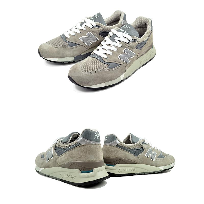 ニューバランス 998 NEW BALANCE U998GR MADE IN U.S.A. width D グレー ユニセックス スニーカー GREY｜ltd-online｜03