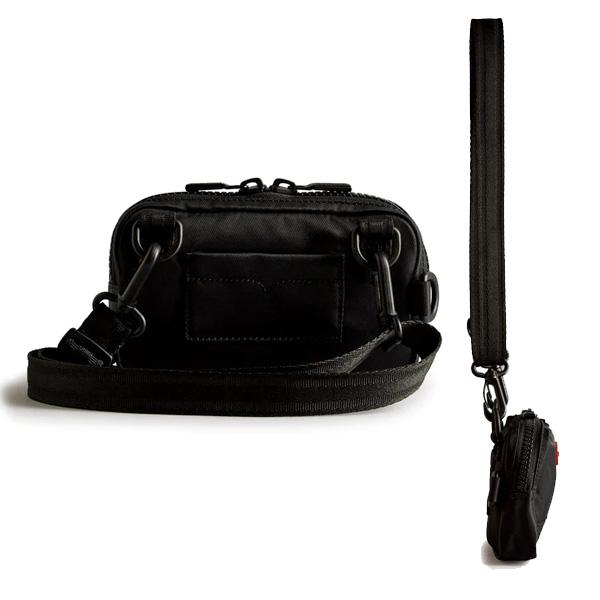 HUNTER ナイロンキーパーフォンポーチ Amazon.co.jp: HUNTER ナイロンキーパーフォンポーチ ブラック フリー