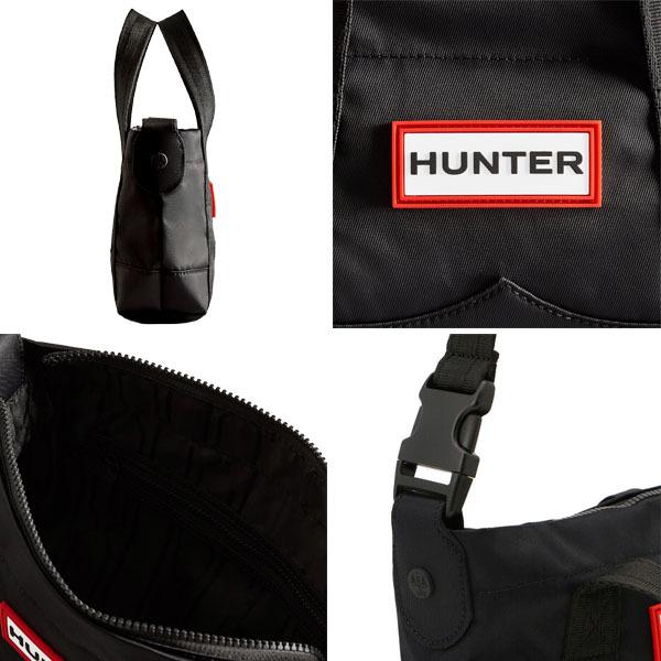 HUNTER ハンター ナイロン ミニ トップ クリップ トート バッグ