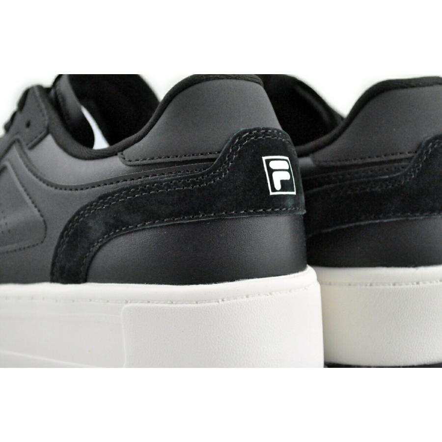 FILA（フィラ） コートフェザリー ブラック スノーホワイト FILA COURT