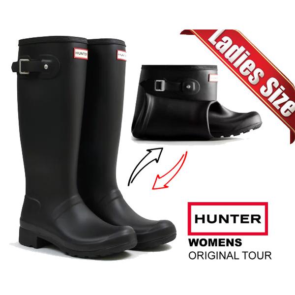 ☆未使用　HUNTER　レインブーツ　オリジナルツアー WFT2210RMA HUNTER（ハンター） ウィメンズ オリジナル ツアーブーツ HUNTER