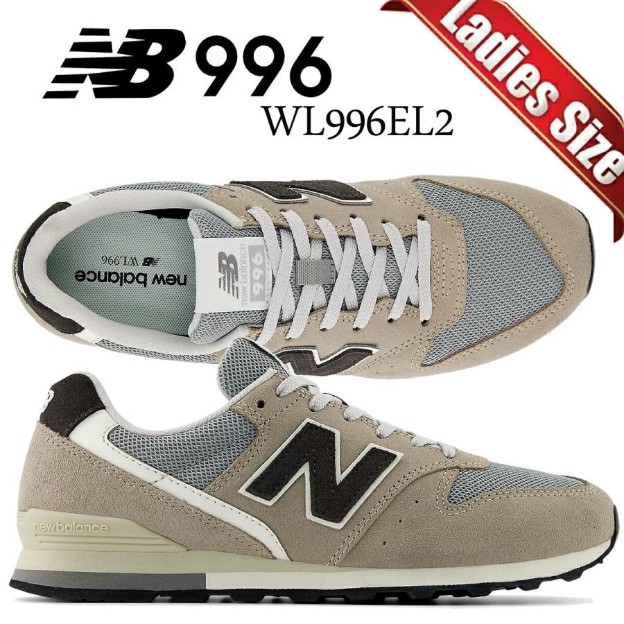 New Balance（ニューバランス） 996 グレー ブラック NEW BALANCE