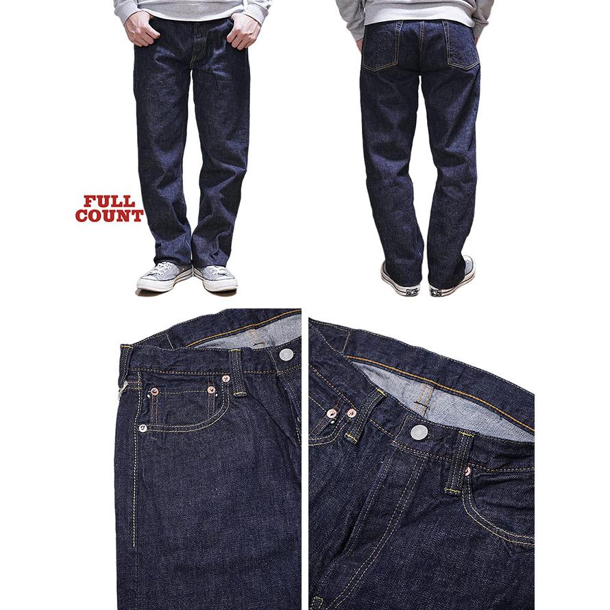 FULLCOUNT（フルカウント） 　1101　 13.7oz.  ストレートジーンズ　 Straight Denim 　 ジーパン   アメカジ   メンズ | FULLCOUNT | 01