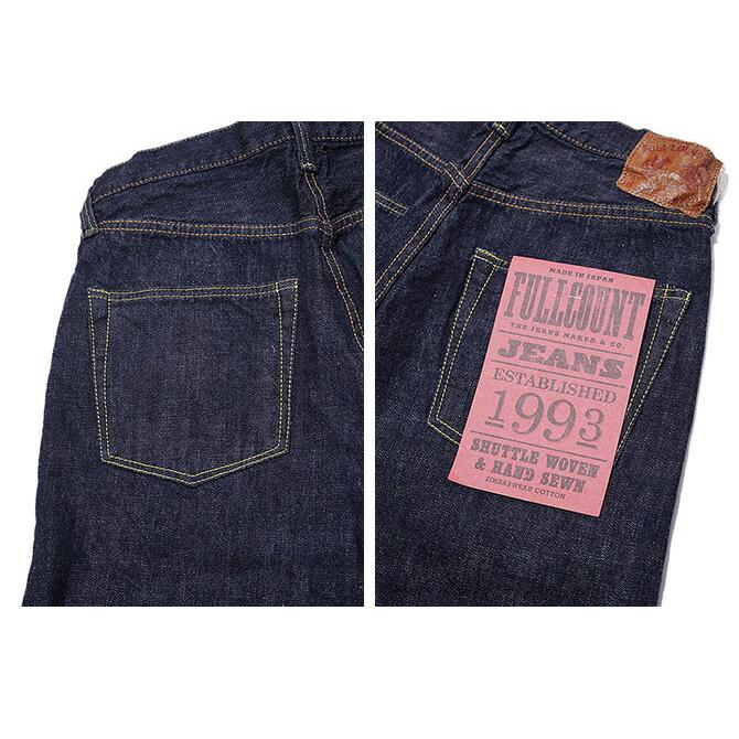 FULLCOUNT（フルカウント） 　1101　 13.7oz.  ストレートジーンズ　 Straight Denim 　 ジーパン   アメカジ   メンズ | FULLCOUNT | 03