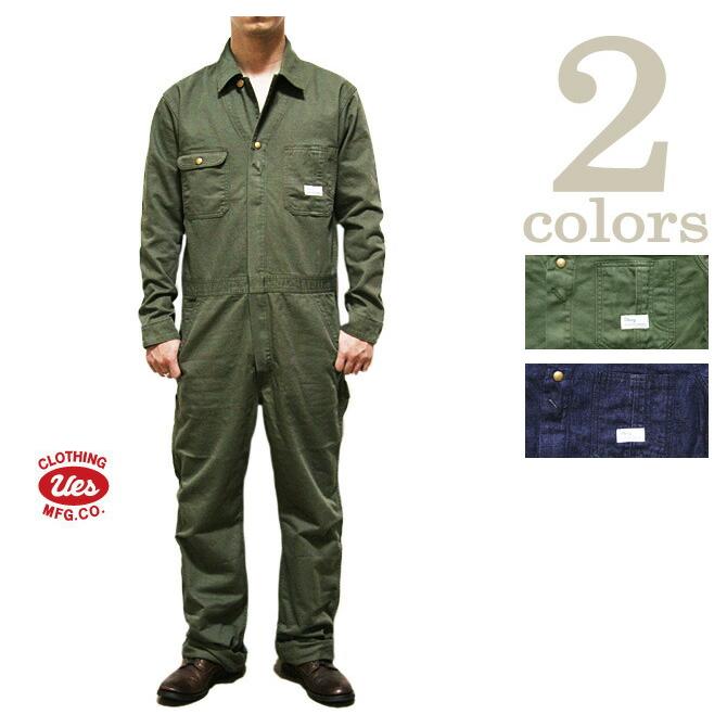 UES（ウエス） 　111801　オールインワン　 ALL IN ONE 　 ツナギ 　 アメカジ   メンズ   ワークジャケット | UES