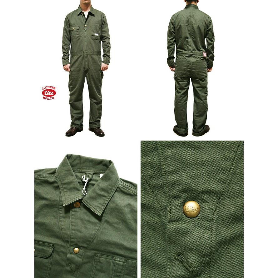 UES（ウエス） 　111801　オールインワン　 ALL IN ONE 　 ツナギ 　 アメカジ   メンズ   ワークジャケット | UES | 01