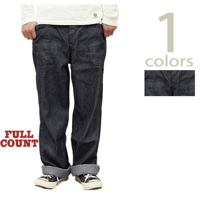FULLCOUNT（フルカウント） 　1119-1  8oz.  デニムトラウザー　 Denim USN Trousers   ワークパンツ   アメカジ   メンズ | FULLCOUNT