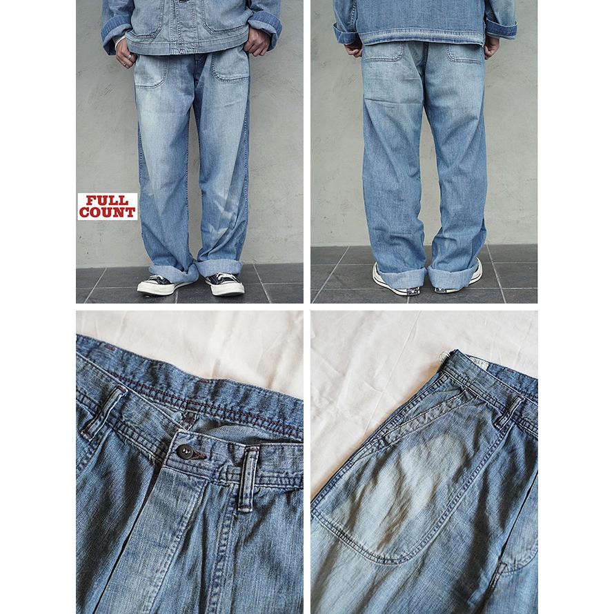 フルカウント　FULLCOUNT　1141HW-1　Seamen’s Trousers HW [ Master Of Reality ] [ Used Wash ]　ワークパンツ   アメカジ   メンズの画像