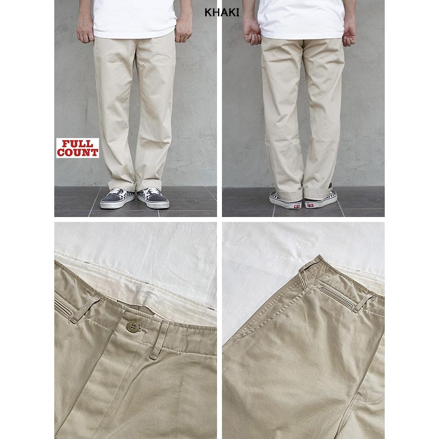 フルカウント　FULLCOUNT　1153　チノパン　[ U.S Army Tapered Chino 41 Khaki ]　ワークパンツ   アメカジ   メンズ | FULLCOUNT | 01