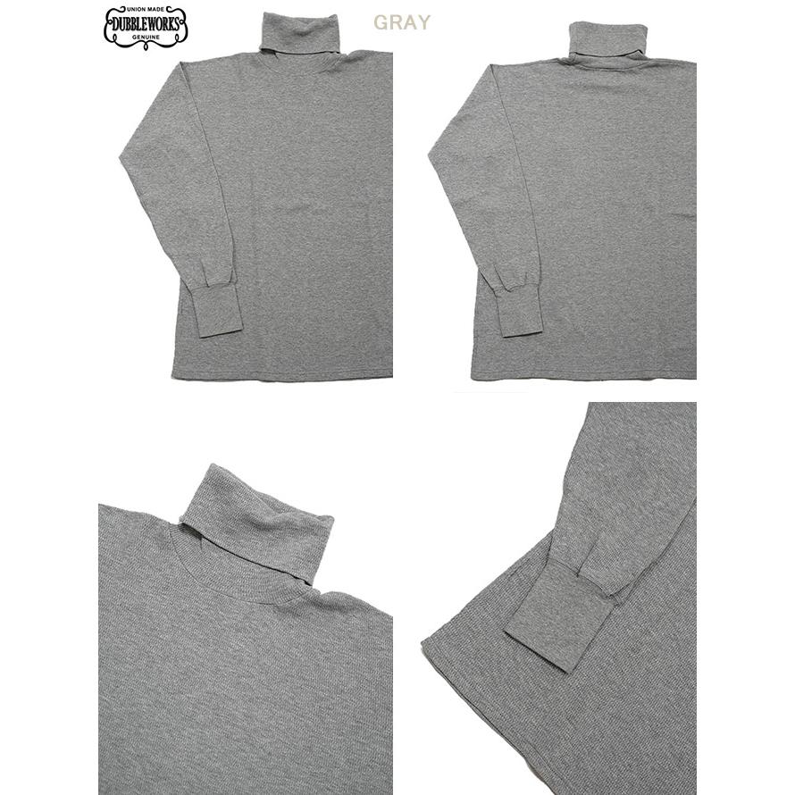 ダブルワークス　DUBBLEWORKS　132-54005　タートルネックサーマル　 ThermalTurtle Neck Tee   サーマル   カットソー   アメカジ   メンズ | DUBBLEWORKS | 03
